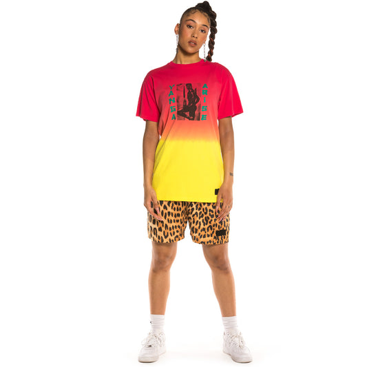 Pack Grimey Tee + Yanga Shorts SS20 Leopard/Rot 