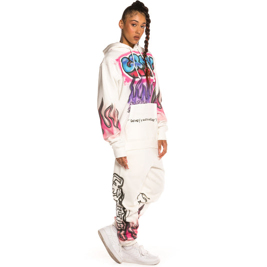 Pack Grimey Hoodie + Pant SHIRTKINGPHADE SS20 White