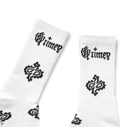 CALCETINES GRIMEY CAUSING PANIC LOS NITE - WHITE | SS24