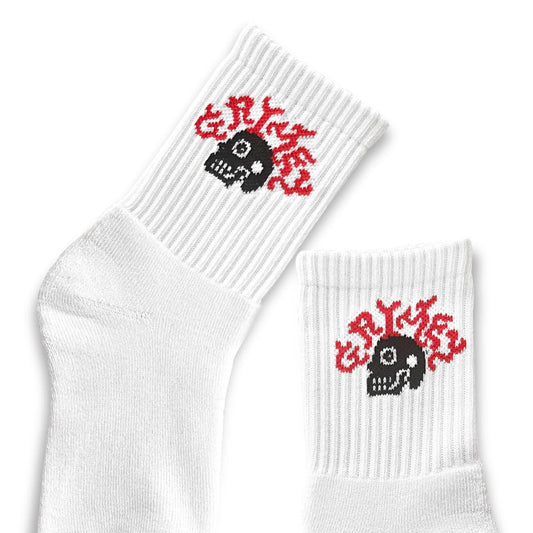 CALCETINES GRIMEY CAUSING REGULAR - WHITE | SS24