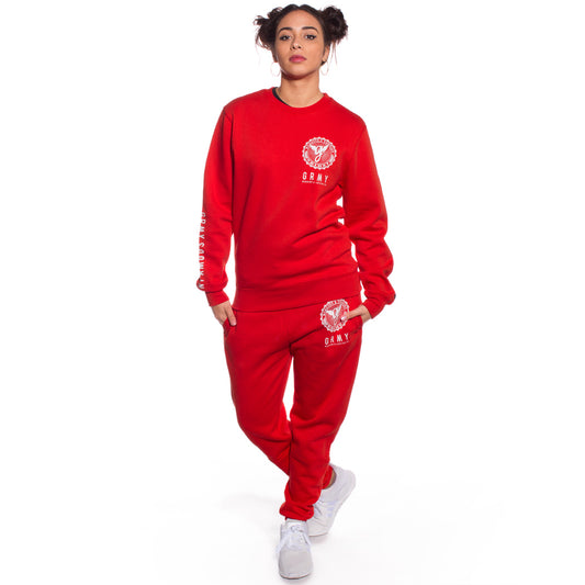 PACK CREWNECK + PANTALÓN CORE  FW17 RED