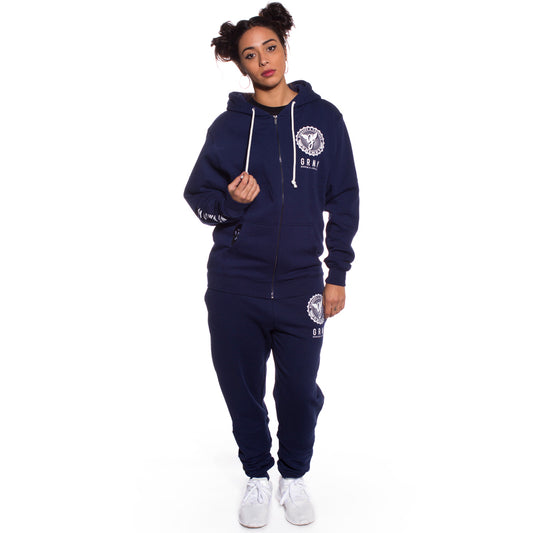 PACK ZIPPER HOODIE + PANTALÓN CORE  FW17 NAVY