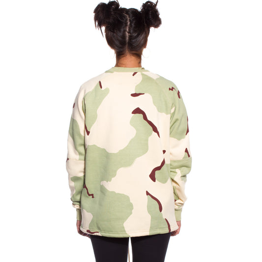 SUDADERA UNISEX GRIMEY NATURAL CREWNECK FW17 CAMO