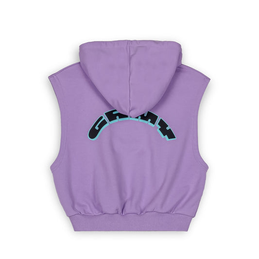 SUDADERA CAPUCHA GRIMEY UFOLLOW GIRL - LILAC | Spring 23