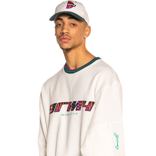 Sudadera Grimey Acknowledge Crewneck SS20 White