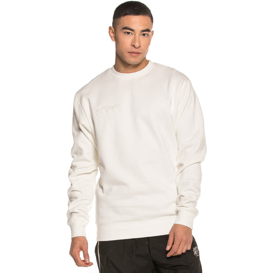 Sudadera Grimey Brick Top Crewneck SS19 white
