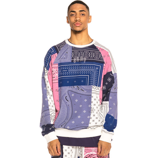 Sudadera Grimey Carnitas All Over Print Crewneck SS20 White