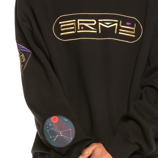 Sudadera Grimey Engineering Crewneck FW19 Black
