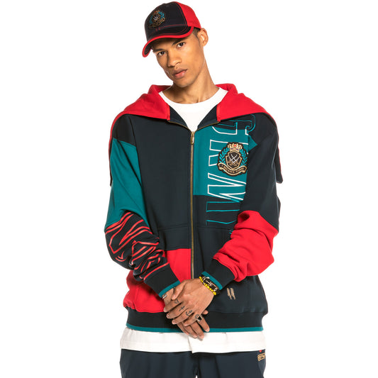 Sudadera Grimey Engineering Zipper Hoodie FW19 Navy