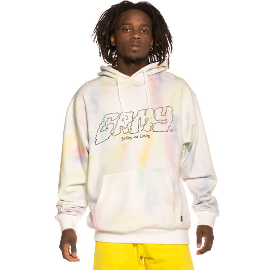 Sudadera Grimey Laughin Boy Tie Dye Hoodie SS19 White