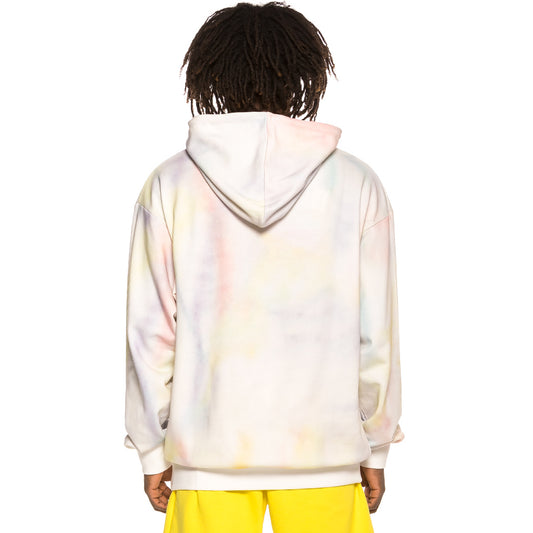 Sudadera Grimey Laughin Boy Tie Dye Hoodie SS19 White