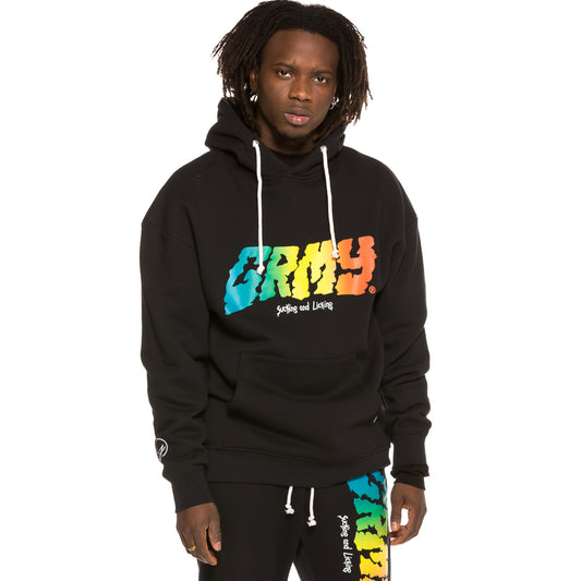 Sudadera Grimey Laughing Boy Hoodie SS19 Black