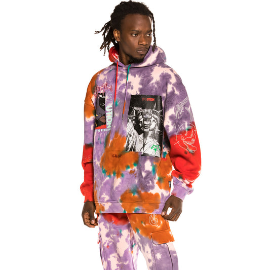 Sudadera Grimey "Liveution Magic 4 Resistance" Hoodie - Tie Dye | Spring 21