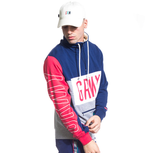 ROCK CREEK PARK SS17 MARINEBLAU / ANT SWEATSHIRT + KAPPE PACK WEISS