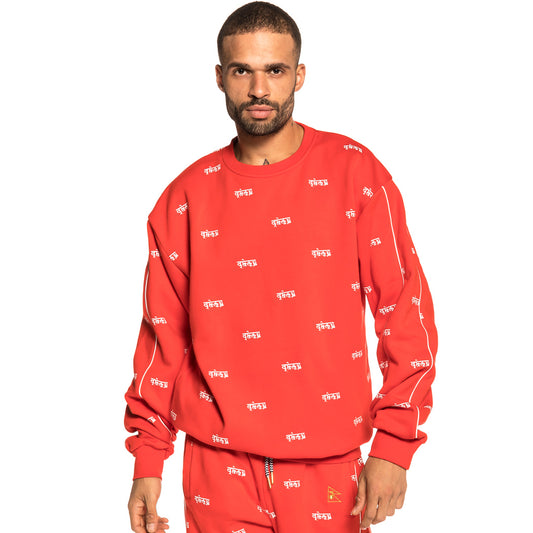 Pack Grimey Crewneck + Pant Shambala FW18 red