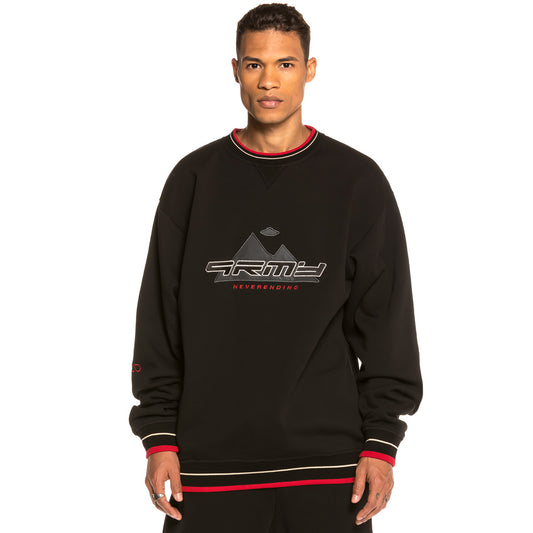 Sudadera Grimey Sighting in Vostok Crewneck FW19 Black