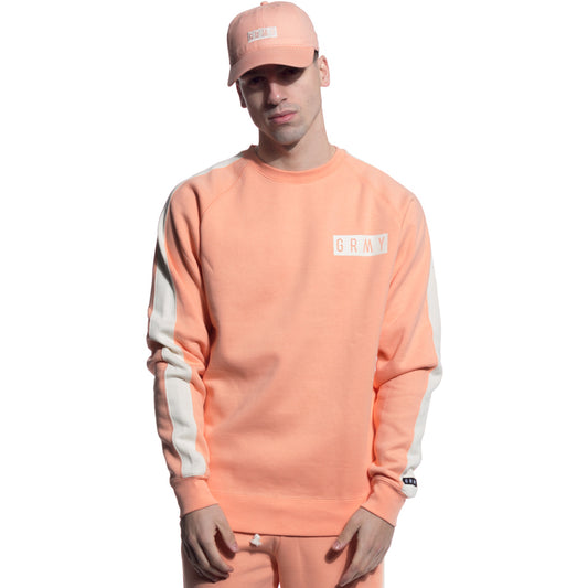 SS17 PFIRSICH-SWEATSHIRT + STICK-UP-CAP-PAKET