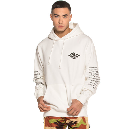 Sudadera Grimey Transiberian Hoodie SS19 White