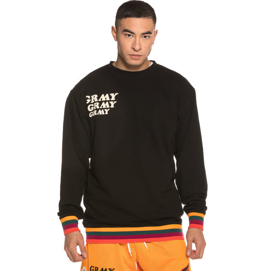 Sudadera Grimey WILD CHILD Crewneck SS19 Black