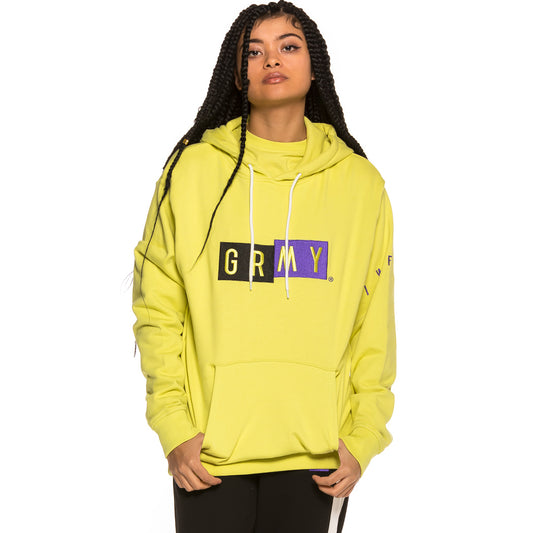 Unisex Sweatshirt Grimey FALA Hoodie SS19 Limette