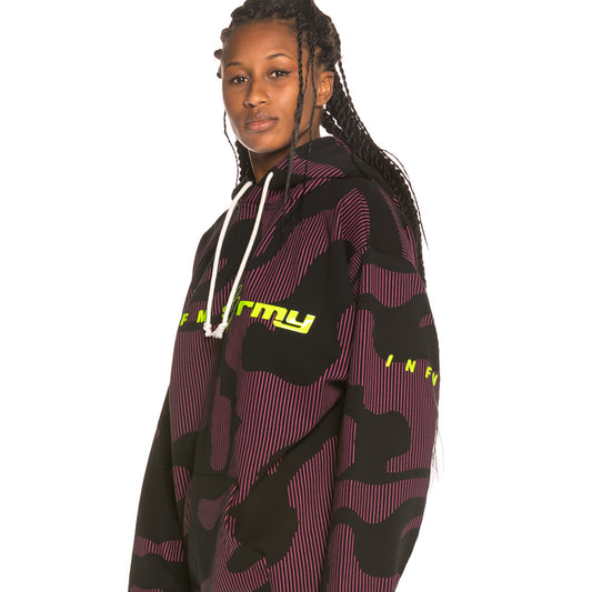 Sudadera Unisex Grimey Looter Cult Hoodie FW19 Black