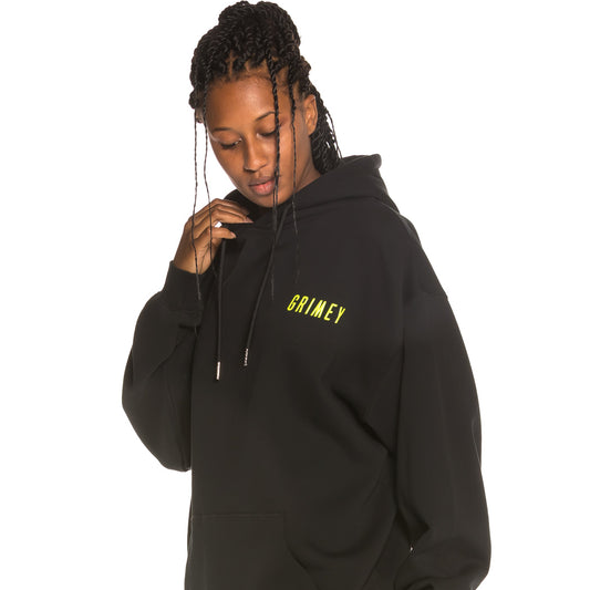 Sudadera Unisex Grimey Planete Noir Hoodie FW19 Black