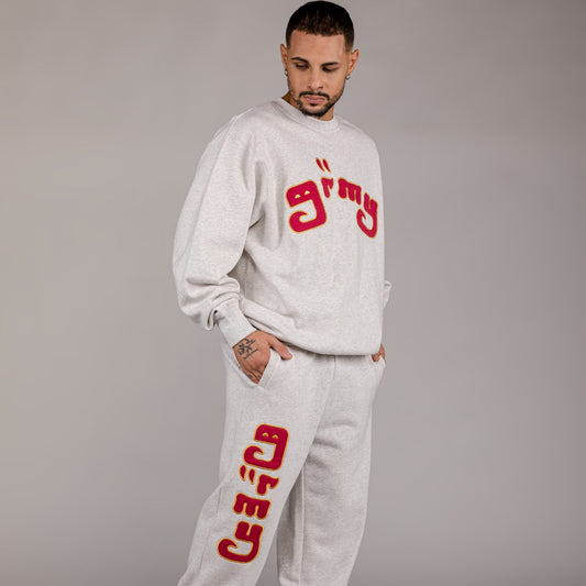 Pack Grimey Pant + Sweatshirt "LUST MANTRA" - Sport Grey | Fall 22