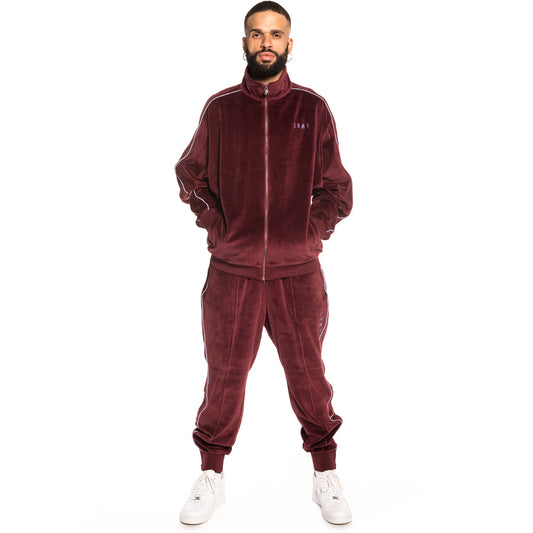 Packjacke + Track Velourshose GTO Heritage FW18 Wein