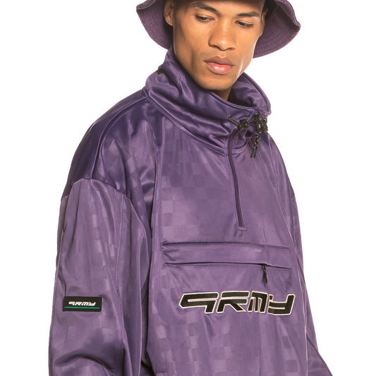 Trainingsjacke Grimey Sighting in Vostok Poly TJ FW19 Lila