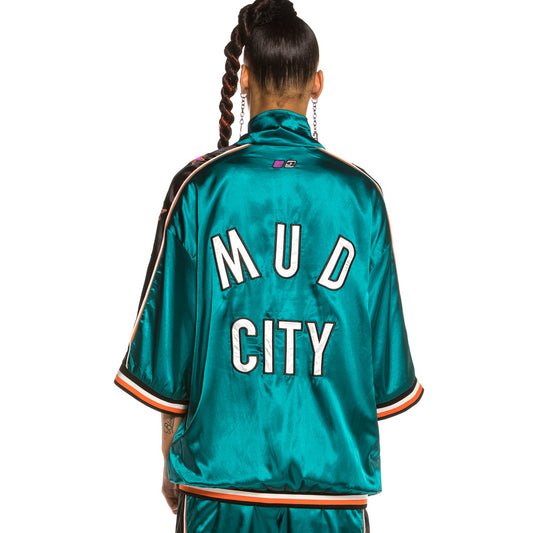 Unisex Trainingsjacke Grimey Acknowledge Mittelärmelig SS20 Grün