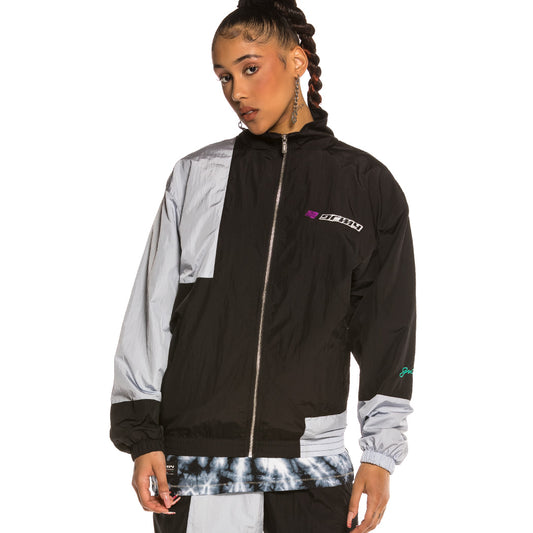 Grimey Acknowledge Unisex Trainingsjacke SS20 Schwarz