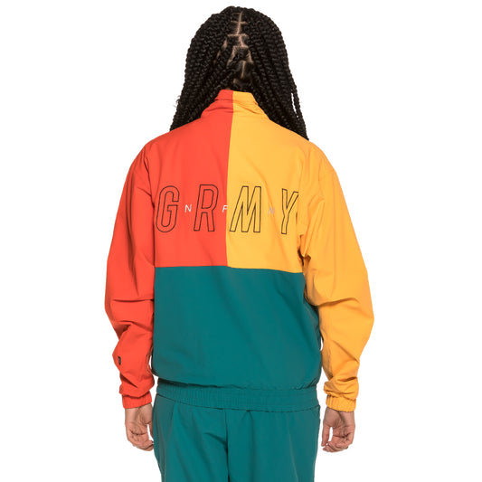 Unisex Trainingsjacke Grimey Midnight SS19 rot