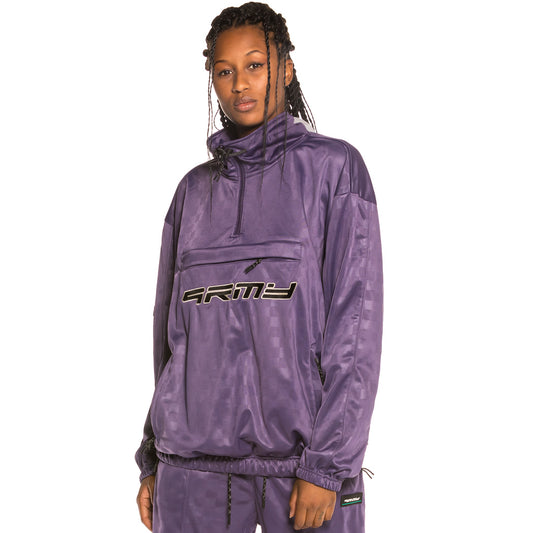 Grimey Sighting Unisex Trainingsjacke in Vostok Poly TJ FW19 Lila