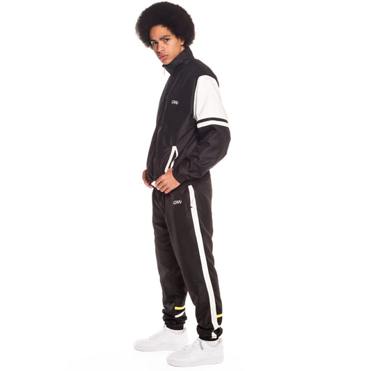 TRACK JACKET + TRACK PANT MANGUSTA V8 SS18 BLACK