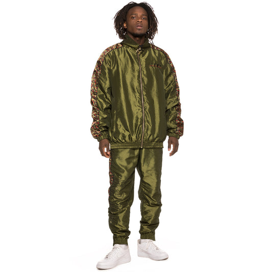 Pack Grimey Track Jacket + Track Pant Midnight Chameleon SS19 green