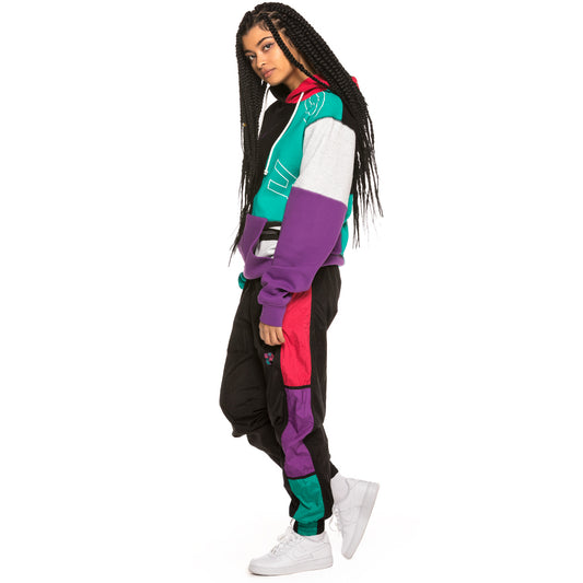 Pack Grimey Hoodie + Track Pant Brick Top Purple