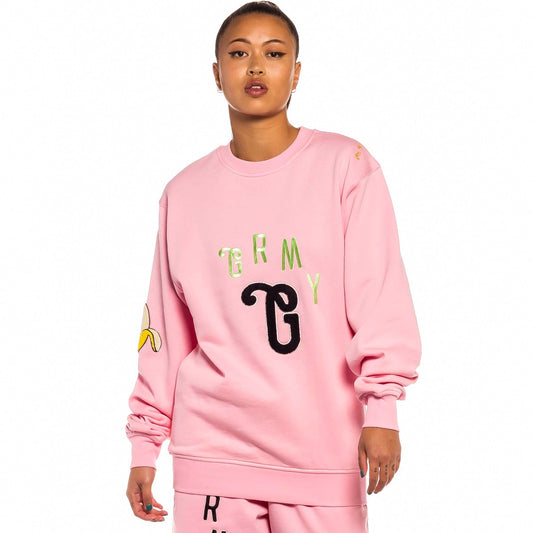 Sudadera Unisex Grimey "Jungle Punch" Crewneck - Pink | Spring 22