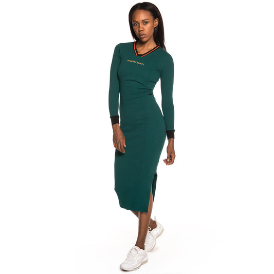 Grimey Chica Gto Heritage Dress FW18 green