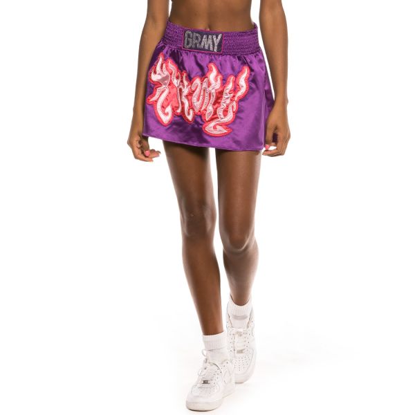 Falda Grimey Yoga Fire Mini skirt FW20 Purple