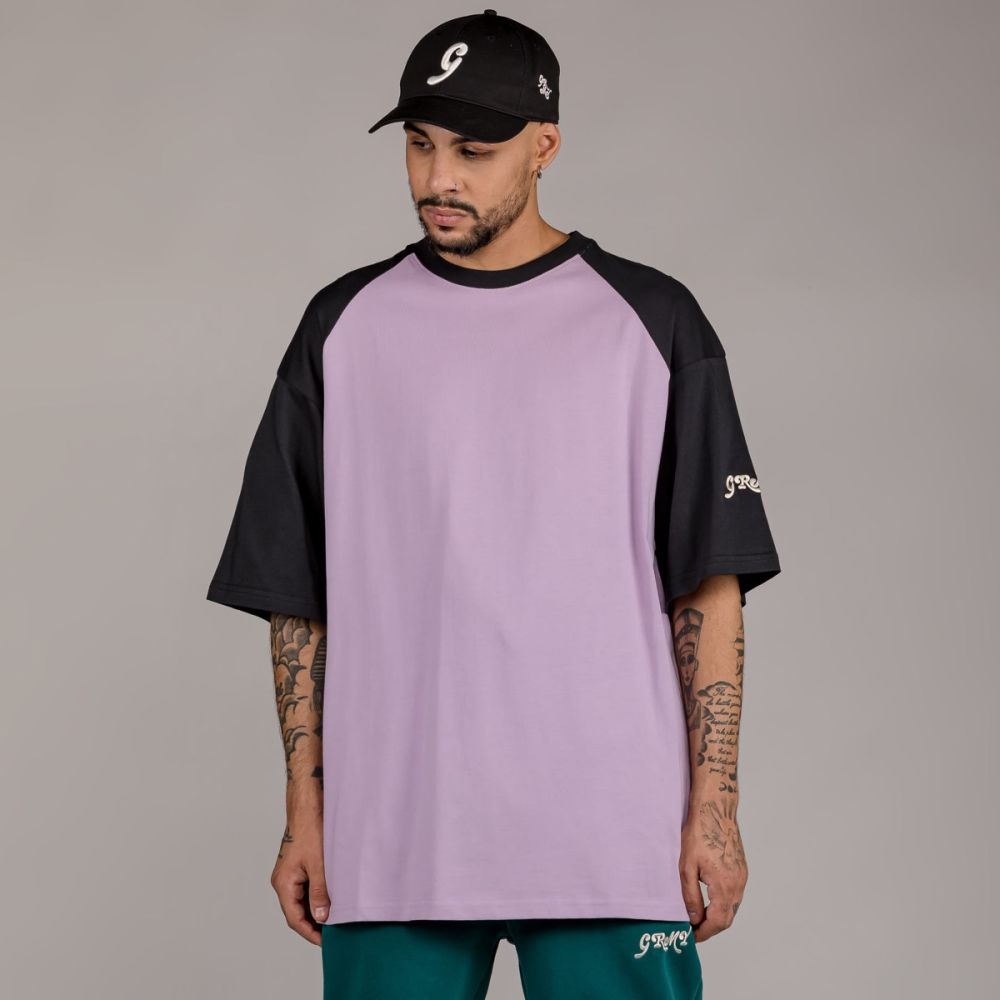 Camiseta Grimey "WESTBOUND" Oversize - Lavender | Fall 22