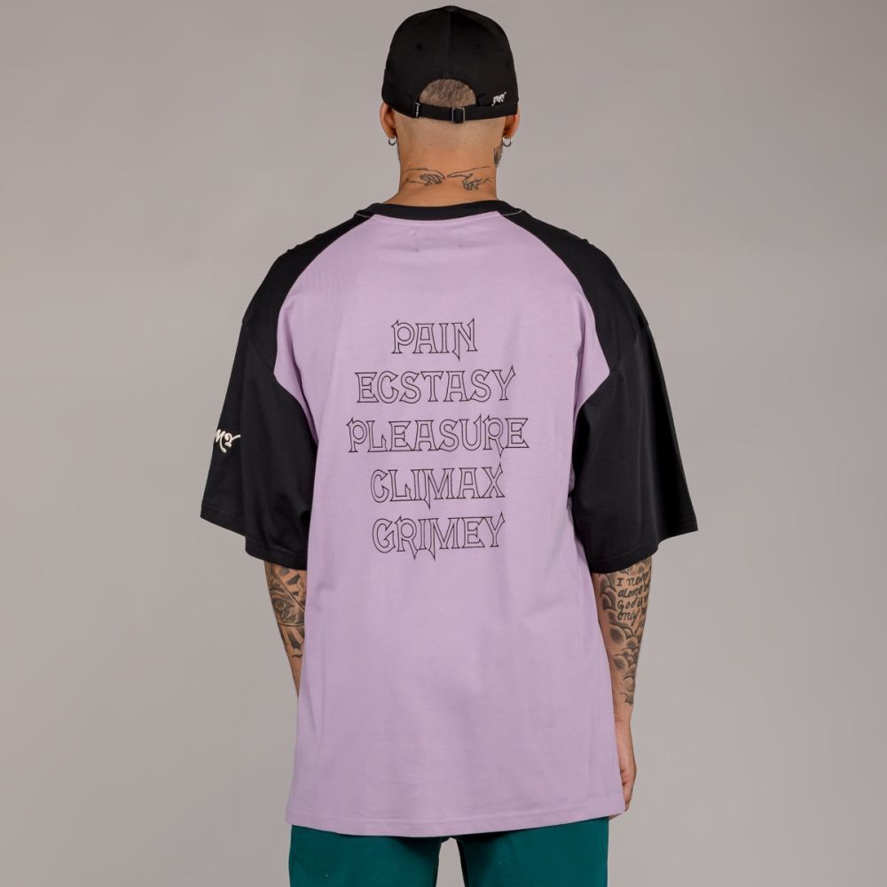 Camiseta Grimey "WESTBOUND" Oversize - Lavender | Fall 22