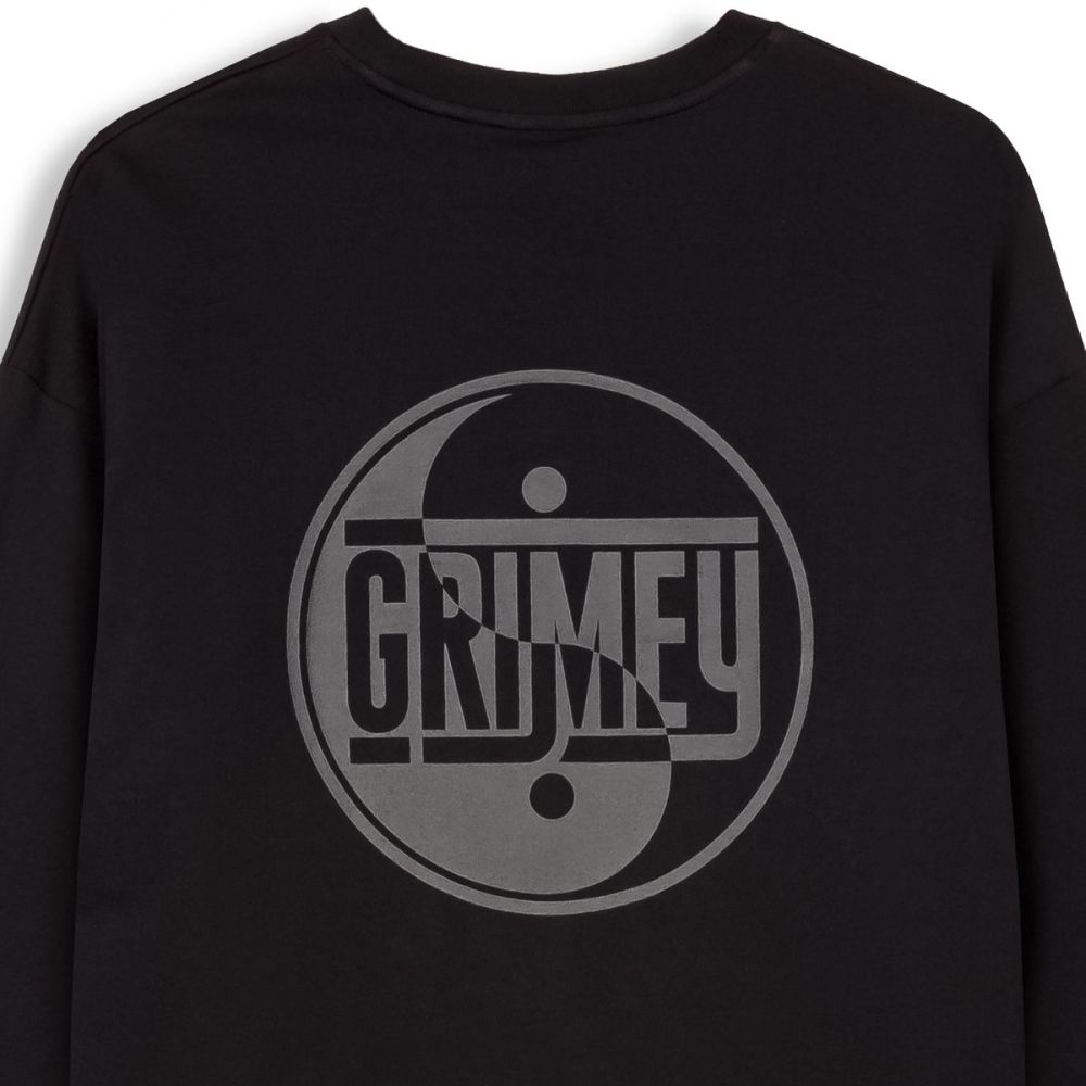 Camiseta Manga Larga Grimey Hijacker Heavyweight Black