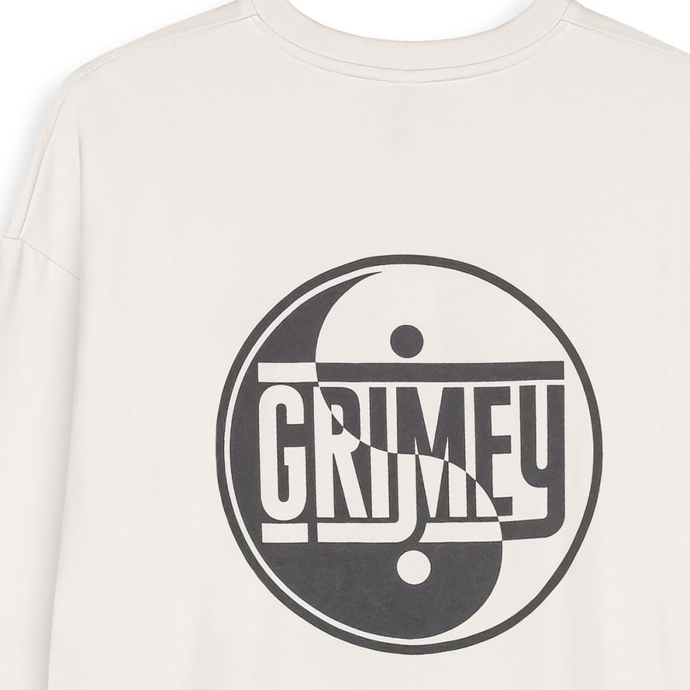 Camiseta Manga Larga Grimey Hijacker Heavyweight Off White