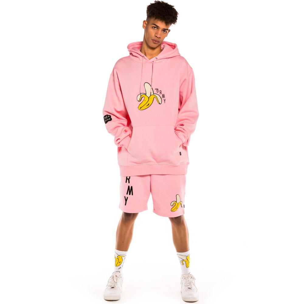 Grimey Official Store | Grimey.com Pack Grimey Short + Hoodie "Jungle - Pink | Spring 22 Apparel, Headwear, Accesories, ...