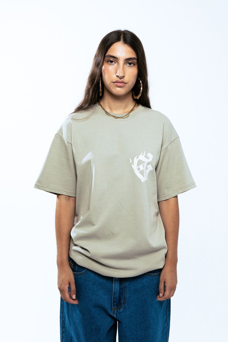 Grimey Saoirse Regular Tee Grey