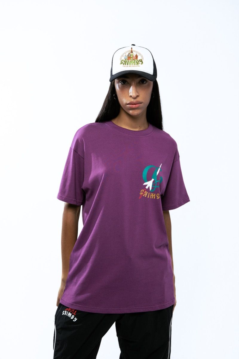 Grimey The Lower Depths Tochka Tee Purple