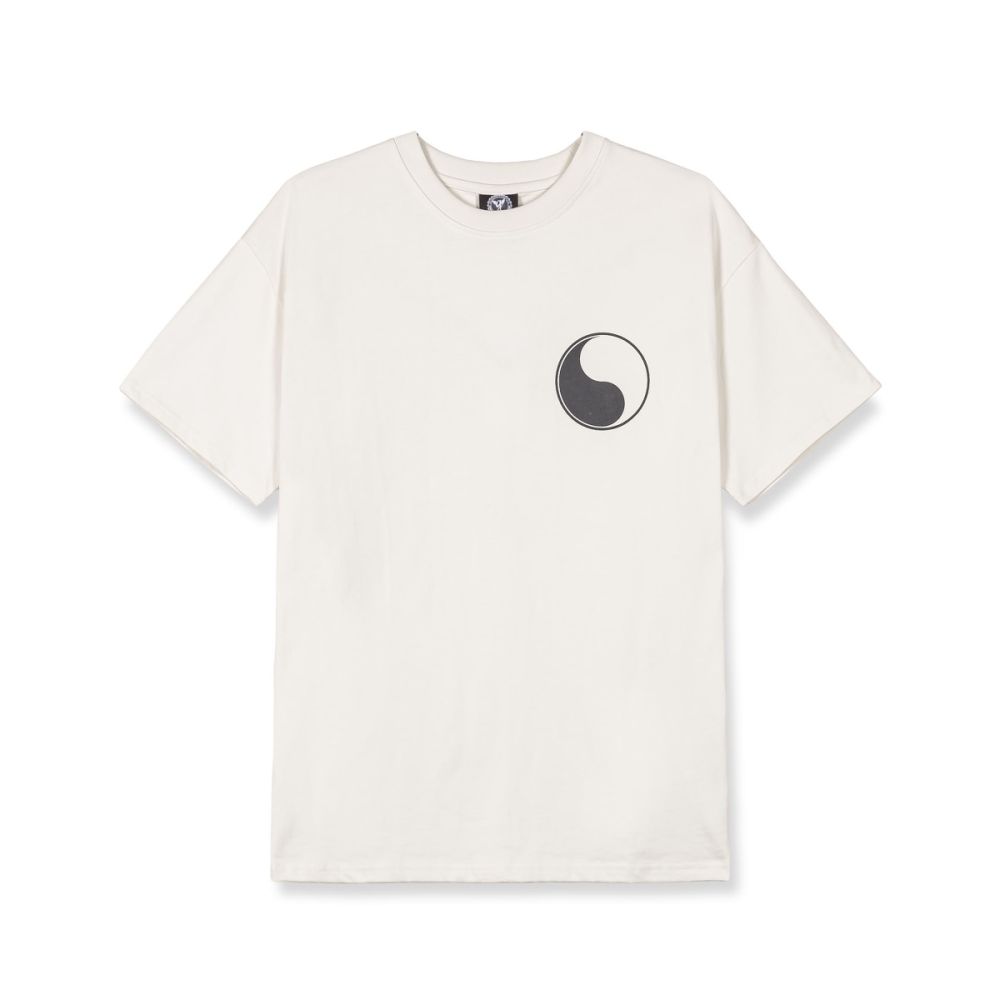 Grimey Hijacker Heavyweight Regular Tee Off White