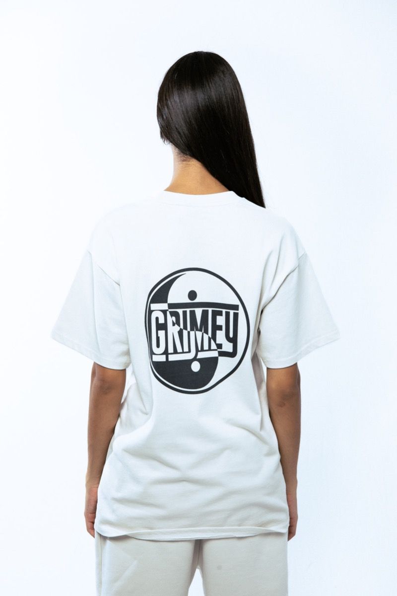 Grimey Hijacker Heavyweight Regular Tee Off White