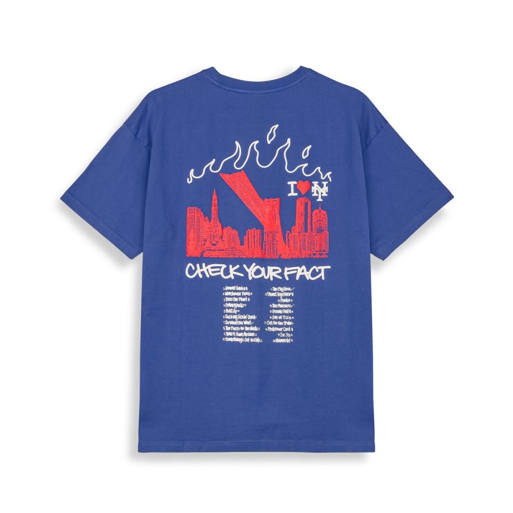 Camiseta Grimey Boys Regular Tee Royal Blue