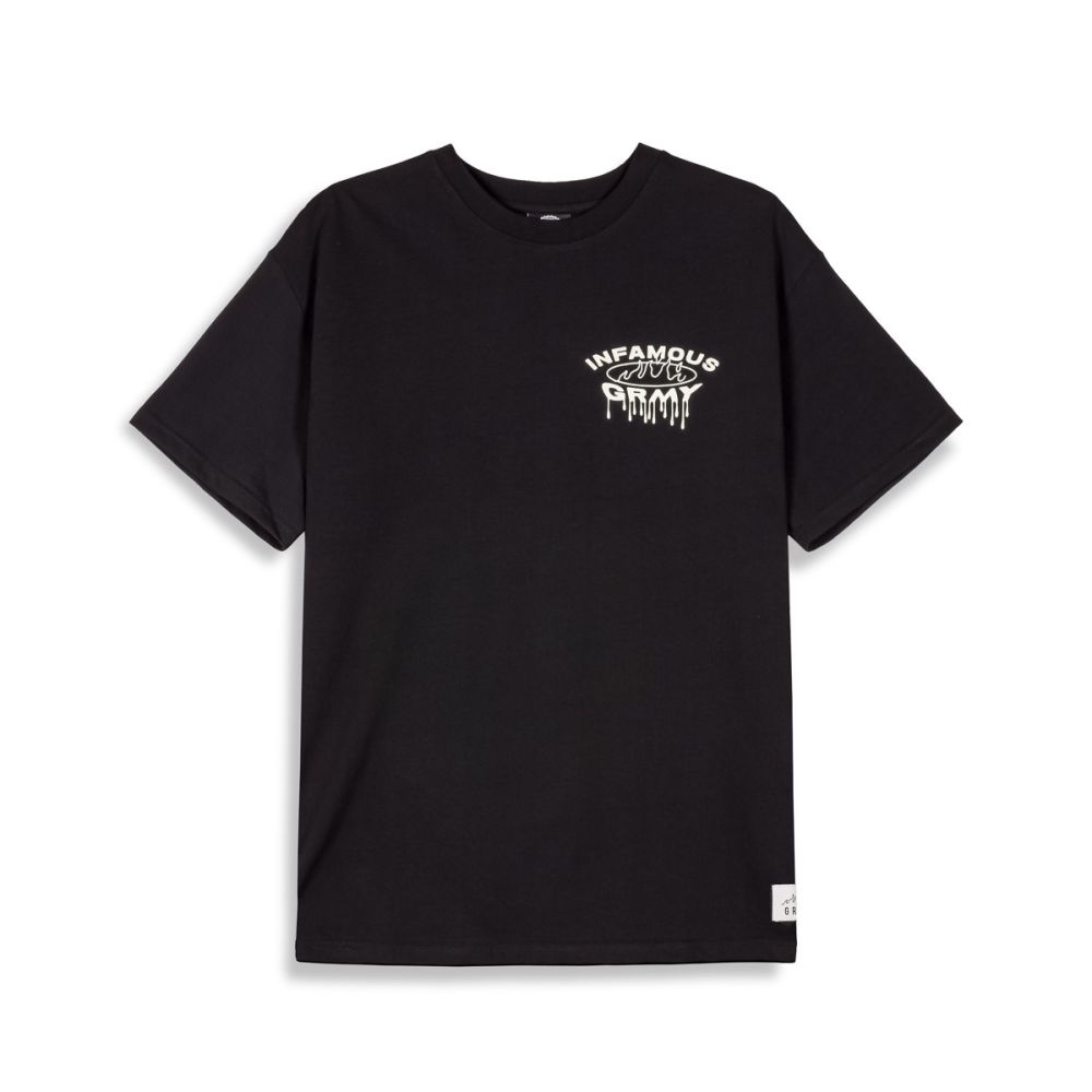 Camiseta Grimey Follow The Dollar Regular Black